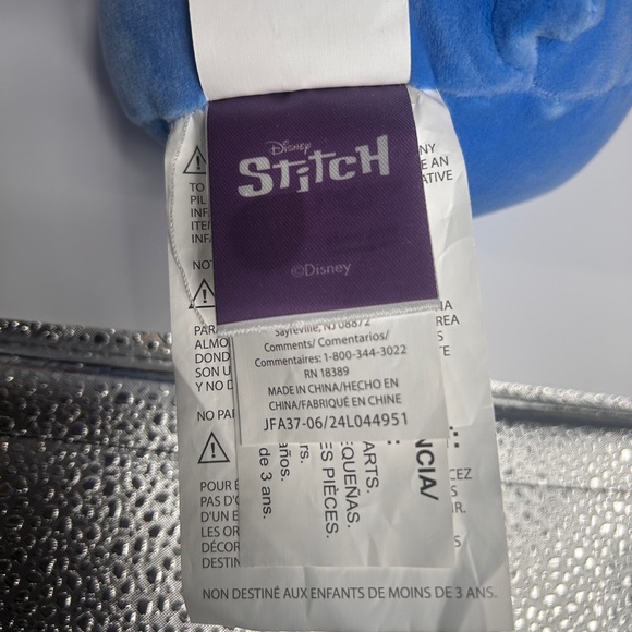 Disney Stitch 9” Cute Squishy Pillow Buddy Lilo & Stitch Plush NWT (A-16) - Picture 5 of 10